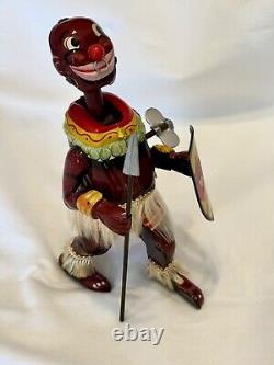 Vintage 1956 TPS Pango Pango African Dancer with Original Box Rare Toy