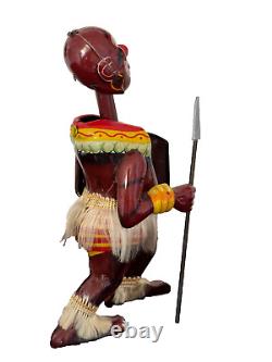 Vintage 1956 TPS Pango Pango African Dancer with Original Box Rare Toy