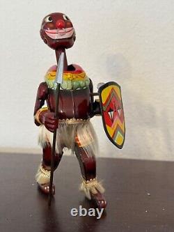 Vintage 1956 TPS Pango Pango African Dancer with Original Box Rare Toy