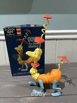 Vintage 1959 Gowdy The Dowdy Grackle Dr. Seuss Zoo Revell Complete With Box