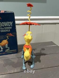 Vintage 1959 Gowdy The Dowdy Grackle Dr. Seuss Zoo Revell Complete With Box
