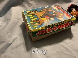 Vintage 1960's Jock-O-Panda made in Japan Tested And Working With Box As Shown