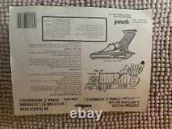 Vintage 1960's Zebra Toy Automatic Pistol Toy Gun Made By Grand