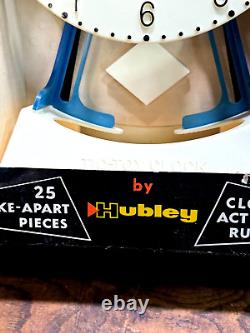 Vintage 1960s NOS HUBLEY Tic Toc Toy Clock in Original Box