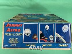 Vintage 1960s Topper Toys Johnny Astro withBox! Works Great