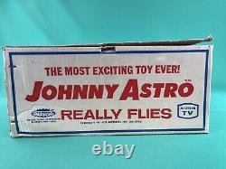 Vintage 1960s Topper Toys Johnny Astro withBox! Works Great