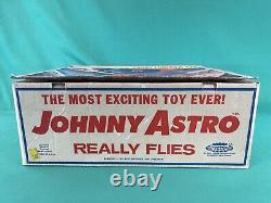 Vintage 1960s Topper Toys Johnny Astro withBox! Works Great