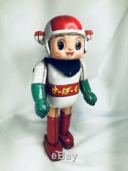 Vintage 1962 Tin litho Kun Astro boy Wind Up Japan SUPERHERO COMIC KUN / NOMURA