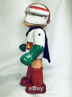 Vintage 1962 Tin litho Kun Astro boy Wind Up Japan SUPERHERO COMIC KUN / NOMURA