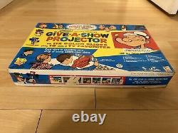 Vintage 1964 Kenners Give-a-show Projector All Original In Box