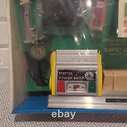 Vintage 1964 Mattel Real Power Shop 4 in 1 Woodshop Tool Saw Drill Turn Sand