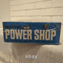 Vintage 1964 Mattel Real Power Shop 4 in 1 Woodshop Tool Saw Drill Turn Sand