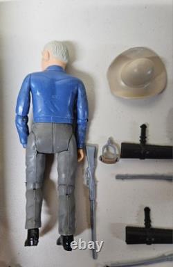 Vintage 1966 American Character Bonanza Ben Cartwright Action Figure (#224)