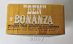 Vintage 1966 American Character Bonanza Ben Cartwright Action Figure (#224)