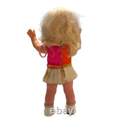 Vintage 1968 Mattel Swingy Doll Works! With Original Box, Record & Plastic Cover