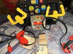 Vintage 1969 REMCO Pan-AM Dual Control Jet Cockpit With Box Rare Airplane Toy