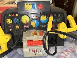 Vintage 1969 REMCO Pan-AM Dual Control Jet Cockpit With Box Rare Airplane Toy