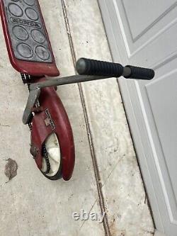 Vintage 1970 Honda Kick and Go 2 Red & White Scooter Complete in Good condition
