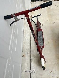 Vintage 1970 Honda Kick and Go 2 Red & White Scooter Complete in Good condition