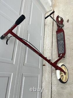 Vintage 1970 Honda Kick and Go 2 Red & White Scooter Complete in Good condition