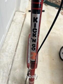 Vintage 1970 Honda Kick and Go 2 Red & White Scooter Complete in Good condition