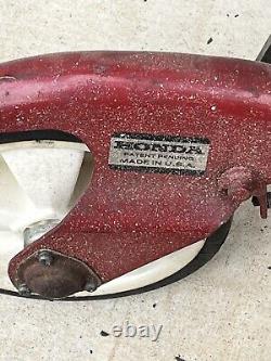 Vintage 1970 Honda Kick and Go 2 Red & White Scooter Complete in Good condition