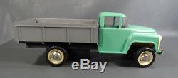 Vintage 1970 Russian LZM ZIL-130 Lorry Truck Tin Plastic Model Toy Wind Up 1/10