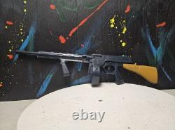 Vintage 1970's Plastic Toy Machine Gun Hellfire by MARX TOYS