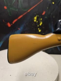 Vintage 1970's Plastic Toy Machine Gun Hellfire by MARX TOYS
