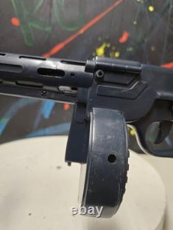 Vintage 1970's Plastic Toy Machine Gun Hellfire by MARX TOYS