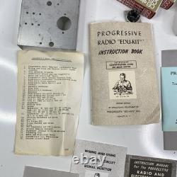 Vintage 1970s Progressive EDU-KITS Radio & Electrical Tester Set with Extras