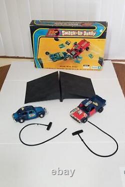 Vintage 1972 Kenner SSP Smash Up Derby VW Buggem & Tough Tom Truck Complete AA2