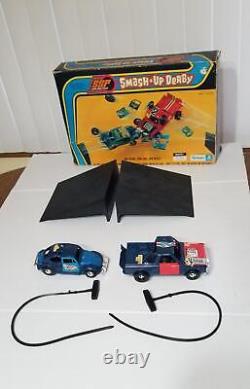 Vintage 1972 Kenner SSP Smash Up Derby VW Buggem & Tough Tom Truck Complete AA2