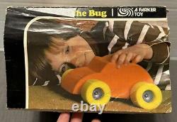 Vintage 1974 NERF-MOBILE CAR THE BUG With Original Box- With Damage- Unsealed