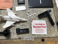 Vintage 1975 Schaper U-Fly-It F-4E Phantom Thunderbird Pilot Set No. 715 Read