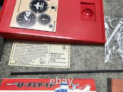 Vintage 1975 Schaper U-Fly-It F-4E Phantom Thunderbird Pilot Set No. 715 Read
