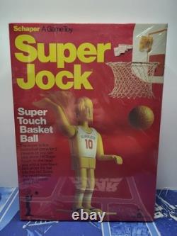 Vintage 1976 (Schaper) Super Touch Super Jock Basketball Toy Sealed