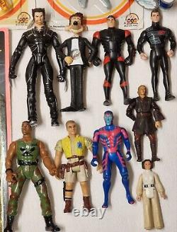 Vintage 1980's 1990's Collectible Toy Lot Figures Toys Vehicles Marvel Kenner +