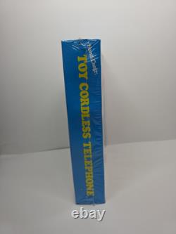 Vintage 1985 Handicraft Toy Cordless Phone Push Button & Bell Sound NOS