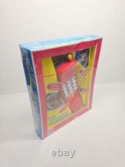 Vintage 1985 Handicraft Toy Cordless Phone Push Button & Bell Sound NOS