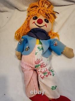 Vintage 1985 KAMAR PEOROTYPE HAND MADE Clown STYLE 5756 RARE FIND