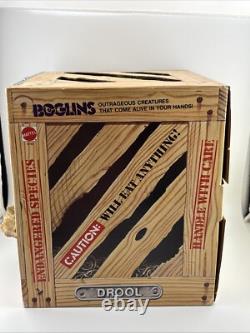 Vintage 1987 Mattel Boglin Drool With Original Box