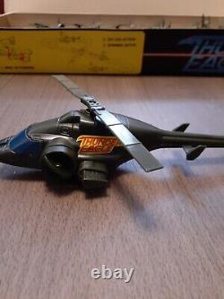 Vintage 1988 Jimmy Toys Thunder Eagle Wind Up Power Zig Zag Action Helicopters