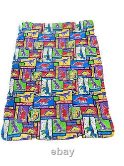 Vintage 1990s Rare Dinos Twin Size Comforter