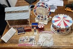 Vintage 1996 ERTL Farm Country County Fair Playset Carousel Nearly Complete