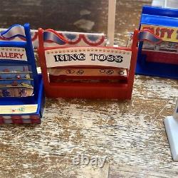 Vintage 1996 ERTL Farm Country County Fair Playset Carousel Nearly Complete