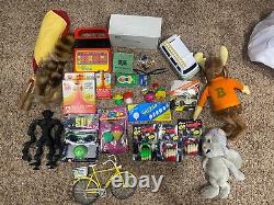 Vintage 70s-80s Toy Lot Wizzes, Cox, Slinky, Tonka, Various Items