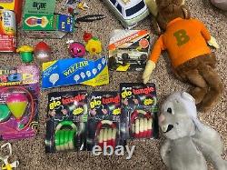Vintage 70s-80s Toy Lot Wizzes, Cox, Slinky, Tonka, Various Items