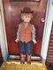 Vintage Allied Eastern 35 Inch Plastic Playpal Doll Companion