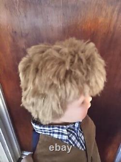 Vintage Allied Eastern 35 Inch Plastic Playpal Doll Companion